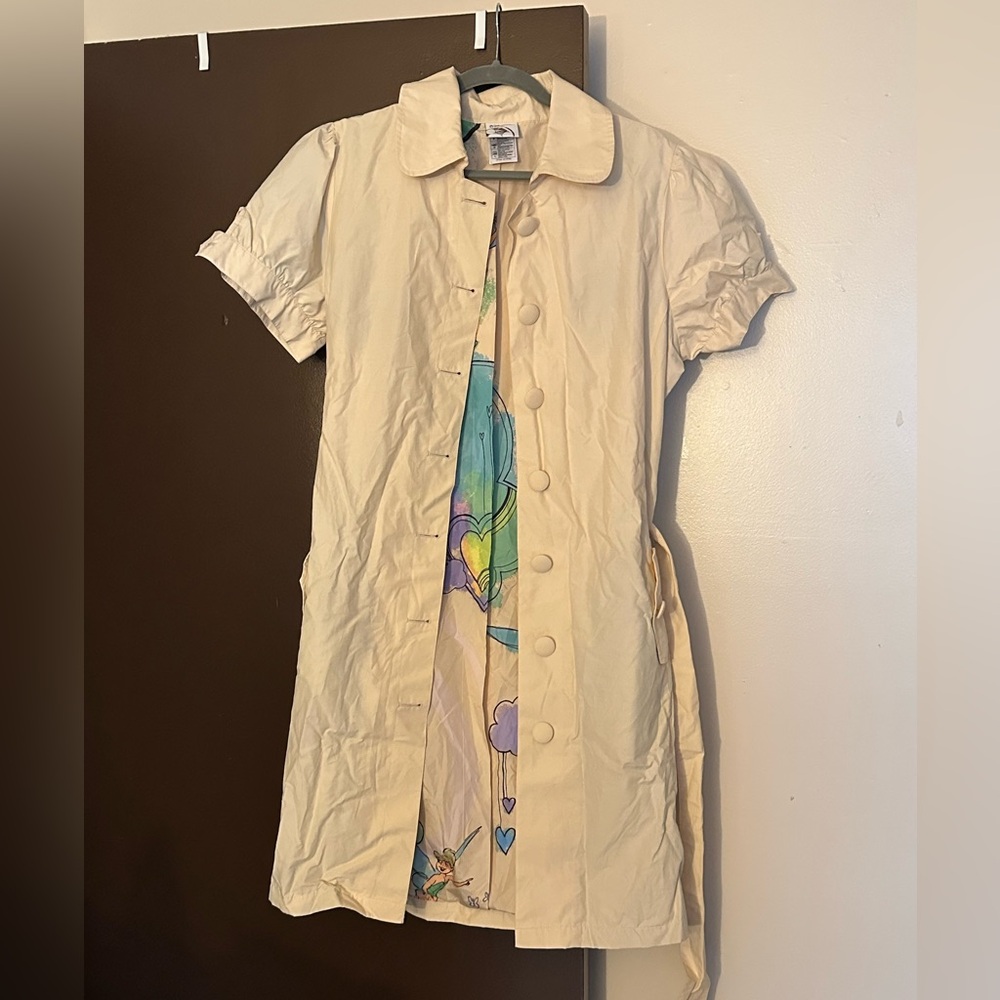 Disney Store Tinkerbell Short-sleeved Trenchcoat